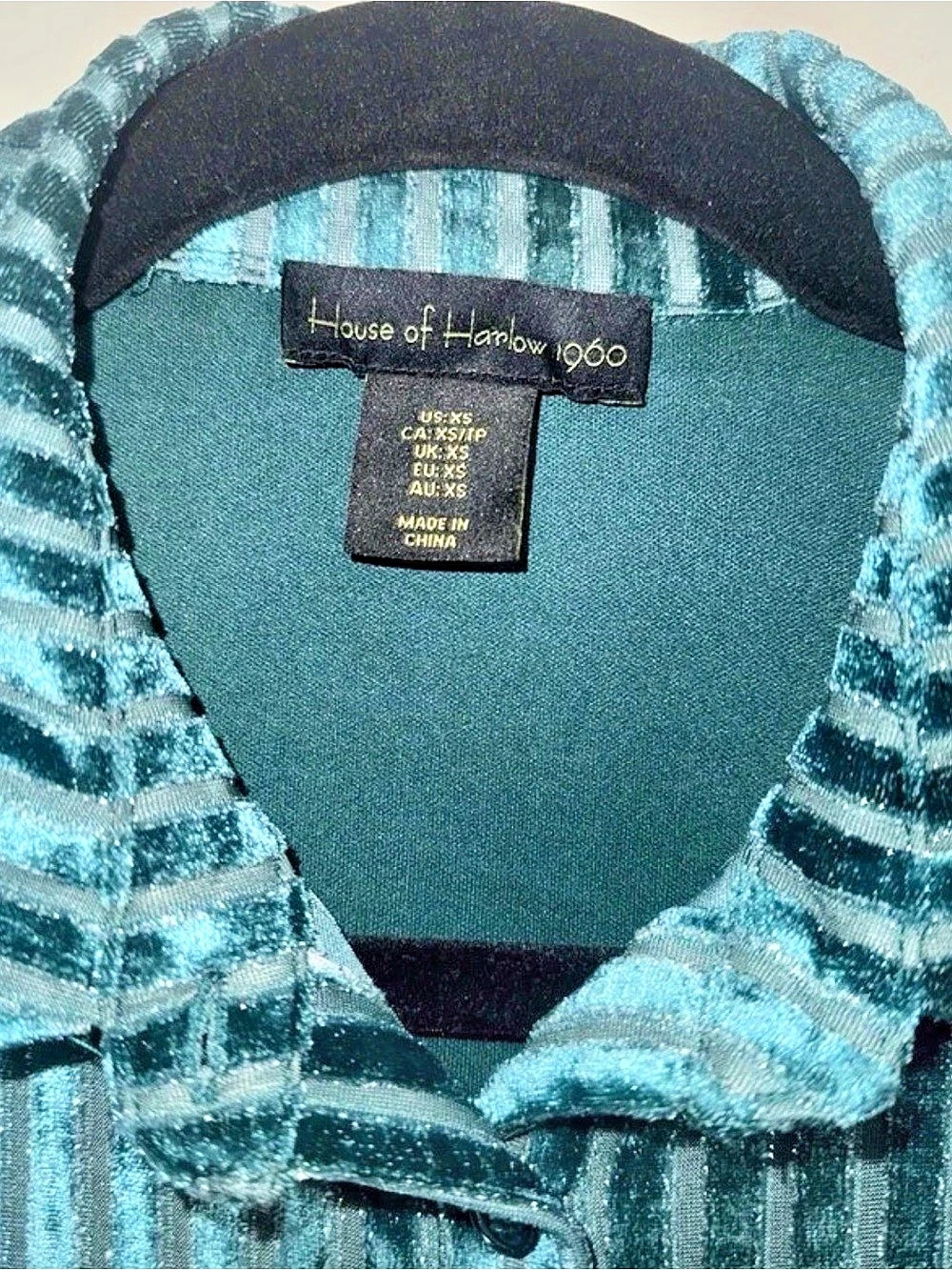 House of Harlow 1960 Striped Button Down Size XS Like New